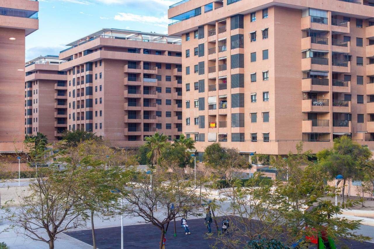 Apartment On The Beach,Pool,Wifi,Garage,Valencia Bagian luar foto